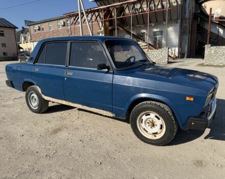 Синий ВАЗ 2107, объемом двигателя 1.5 л и пробегом 95 тыс. км за 699 $, фото 1 на Automoto.ua