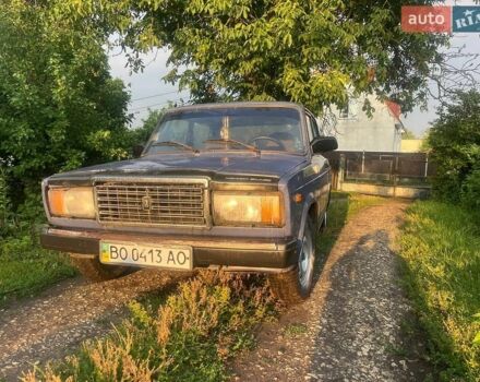 Синий ВАЗ 2107, объемом двигателя 1.45 л и пробегом 70 тыс. км за 449 $, фото 1 на Automoto.ua