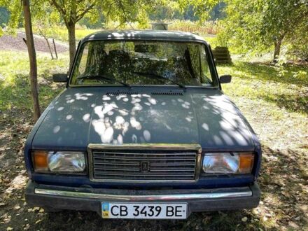 Синий ВАЗ 2107, объемом двигателя 1.5 л и пробегом 64 тыс. км за 750 $, фото 1 на Automoto.ua