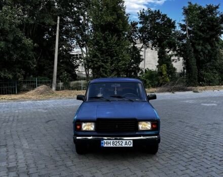 Синій ВАЗ 2107, об'ємом двигуна 1.5 л та пробігом 92 тис. км за 1601 $, фото 1 на Automoto.ua