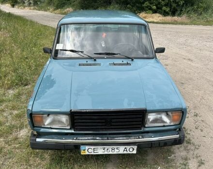 Синий ВАЗ 2107, объемом двигателя 1.5 л и пробегом 17 тыс. км за 480 $, фото 1 на Automoto.ua