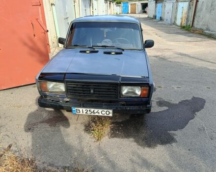 Синий ВАЗ 2107, объемом двигателя 0 л и пробегом 300 тыс. км за 750 $, фото 1 на Automoto.ua