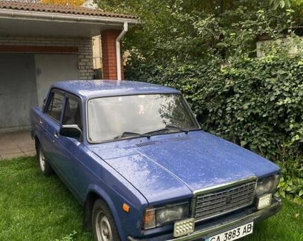 Синій ВАЗ 2107, об'ємом двигуна 1.5 л та пробігом 60 тис. км за 1800 $, фото 1 на Automoto.ua