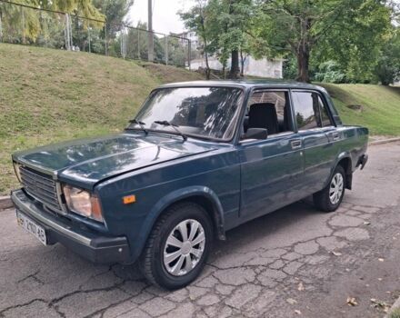 Синій ВАЗ 2107, об'ємом двигуна 1.5 л та пробігом 123 тис. км за 850 $, фото 1 на Automoto.ua