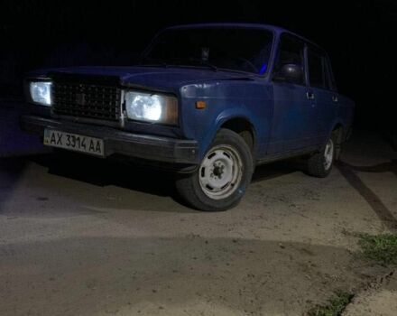 Синій ВАЗ 2107, об'ємом двигуна 1.5 л та пробігом 3 тис. км за 570 $, фото 1 на Automoto.ua