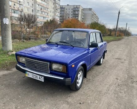 Синий ВАЗ 2107, объемом двигателя 0 л и пробегом 200 тыс. км за 643 $, фото 1 на Automoto.ua