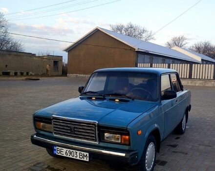 Синій ВАЗ 2107, об'ємом двигуна 1.5 л та пробігом 120 тис. км за 1200 $, фото 1 на Automoto.ua