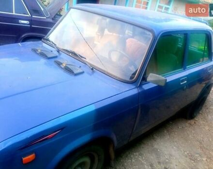 Синий ВАЗ 2107, объемом двигателя 1.5 л и пробегом 200 тыс. км за 1100 $, фото 1 на Automoto.ua