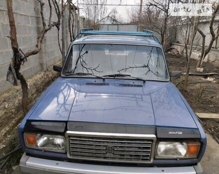 Синий ВАЗ 2107, объемом двигателя 1.5 л и пробегом 40 тыс. км за 1100 $, фото 1 на Automoto.ua