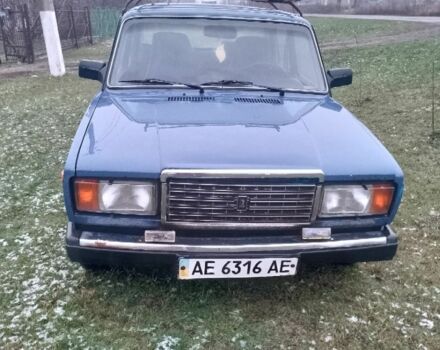 Синий ВАЗ 2107, объемом двигателя 0 л и пробегом 1 тыс. км за 591 $, фото 1 на Automoto.ua