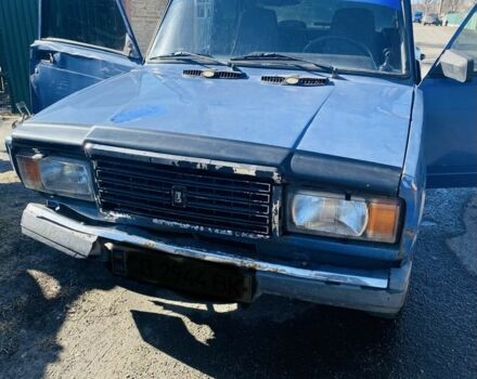 Синий ВАЗ 2107, объемом двигателя 1.5 л и пробегом 140 тыс. км за 316 $, фото 1 на Automoto.ua