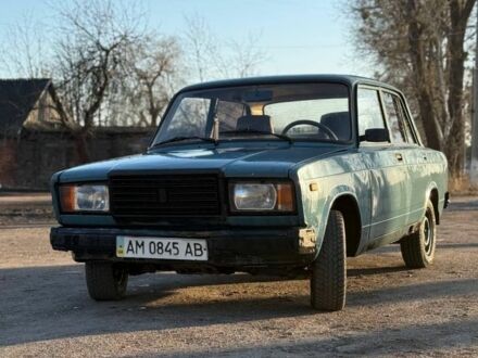 Синий ВАЗ 2107, объемом двигателя 1.5 л и пробегом 5 тыс. км за 497 $, фото 1 на Automoto.ua