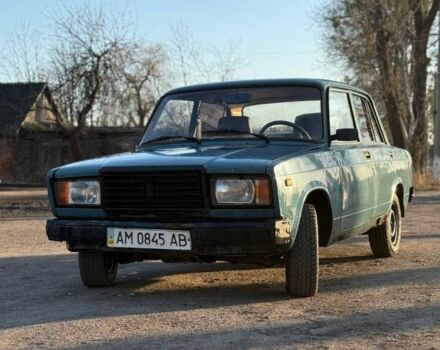 Синій ВАЗ 2107, об'ємом двигуна 1.5 л та пробігом 5 тис. км за 497 $, фото 1 на Automoto.ua