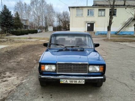Синий ВАЗ 2107, объемом двигателя 0 л и пробегом 200 тыс. км за 834 $, фото 1 на Automoto.ua