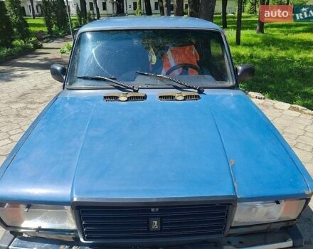 Синий ВАЗ 2107, объемом двигателя 1.45 л и пробегом 68 тыс. км за 700 $, фото 1 на Automoto.ua