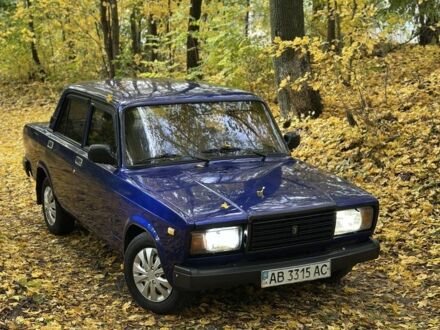Синий ВАЗ 2107, объемом двигателя 1.5 л и пробегом 89 тыс. км за 1350 $, фото 1 на Automoto.ua