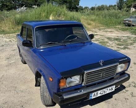 Синій ВАЗ 2107, об'ємом двигуна 1.5 л та пробігом 84 тис. км за 1608 $, фото 1 на Automoto.ua