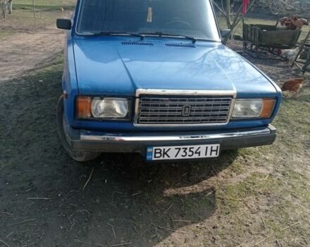 Синій ВАЗ 2107, об'ємом двигуна 1.5 л та пробігом 123 тис. км за 350 $, фото 1 на Automoto.ua