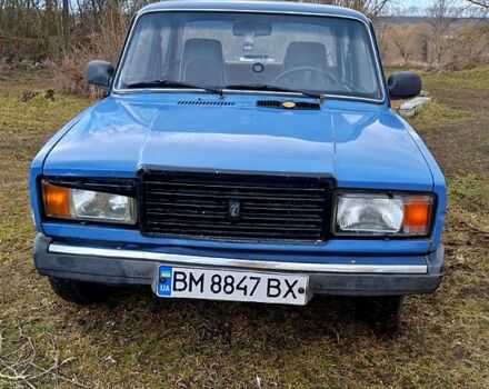 Синий ВАЗ 2107, объемом двигателя 1.5 л и пробегом 14 тыс. км за 290 $, фото 1 на Automoto.ua