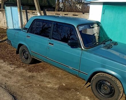 Синий ВАЗ 2107, объемом двигателя 1.5 л и пробегом 0 тыс. км за 1500 $, фото 1 на Automoto.ua