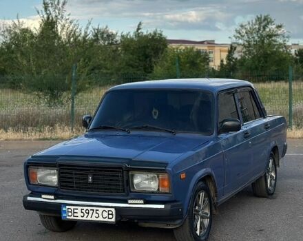 Синій ВАЗ 2107, об'ємом двигуна 1.5 л та пробігом 120 тис. км за 1100 $, фото 1 на Automoto.ua