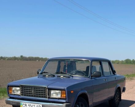 Синий ВАЗ 2107, объемом двигателя 1.5 л и пробегом 117 тыс. км за 1370 $, фото 1 на Automoto.ua