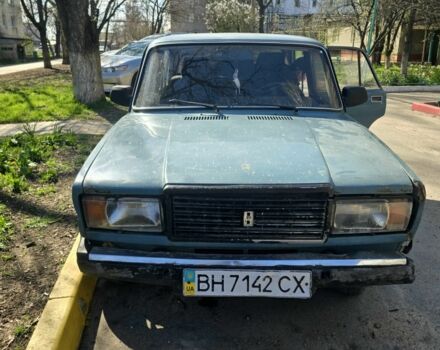 Синий ВАЗ 2107, объемом двигателя 1.5 л и пробегом 192 тыс. км за 900 $, фото 1 на Automoto.ua