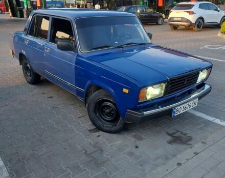 Синій ВАЗ 2107, об'ємом двигуна 1.45 л та пробігом 200 тис. км за 600 $, фото 1 на Automoto.ua