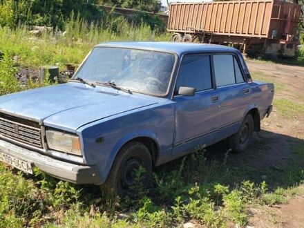Синий ВАЗ 2107, объемом двигателя 0 л и пробегом 100 тыс. км за 338 $, фото 1 на Automoto.ua
