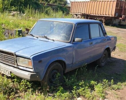 Синий ВАЗ 2107, объемом двигателя 0 л и пробегом 100 тыс. км за 338 $, фото 1 на Automoto.ua