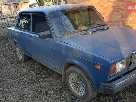 Синий ВАЗ 2107, объемом двигателя 1.6 л и пробегом 751 тыс. км за 903 $, фото 1 на Automoto.ua