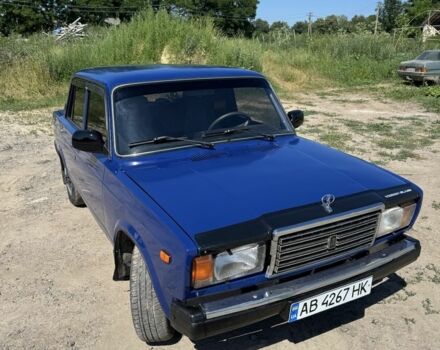 Синій ВАЗ 2107, об'ємом двигуна 1.5 л та пробігом 84 тис. км за 1608 $, фото 1 на Automoto.ua