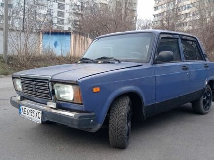 Синій ВАЗ 2107, об'ємом двигуна 1.5 л та пробігом 123 тис. км за 650 $, фото 1 на Automoto.ua