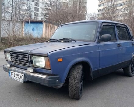 Синий ВАЗ 2107, объемом двигателя 1.5 л и пробегом 123 тыс. км за 650 $, фото 1 на Automoto.ua