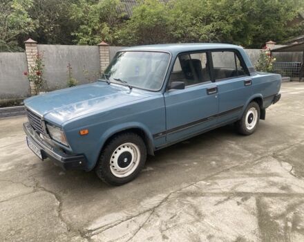 Синий ВАЗ 2107, объемом двигателя 1.5 л и пробегом 140 тыс. км за 1250 $, фото 1 на Automoto.ua