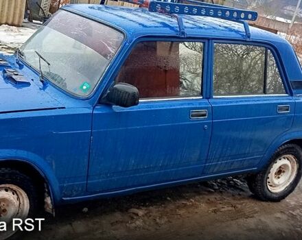 Синий ВАЗ 2107, объемом двигателя 1.6 л и пробегом 100 тыс. км за 850 $, фото 1 на Automoto.ua