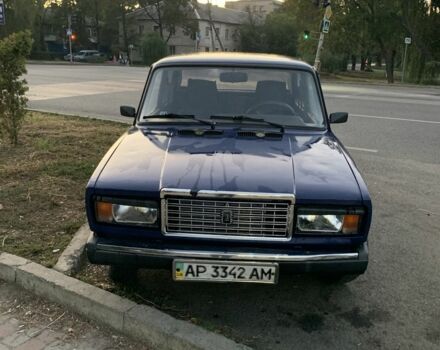 Синій ВАЗ 2107, об'ємом двигуна 1.5 л та пробігом 500 тис. км за 606 $, фото 1 на Automoto.ua