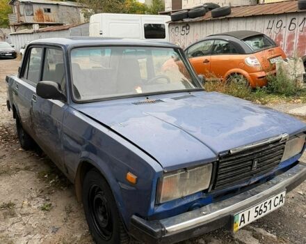 Синій ВАЗ 2107, об'ємом двигуна 1.5 л та пробігом 111 тис. км за 800 $, фото 1 на Automoto.ua