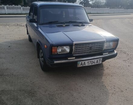 Синій ВАЗ 2107, об'ємом двигуна 0 л та пробігом 57 тис. км за 900 $, фото 1 на Automoto.ua