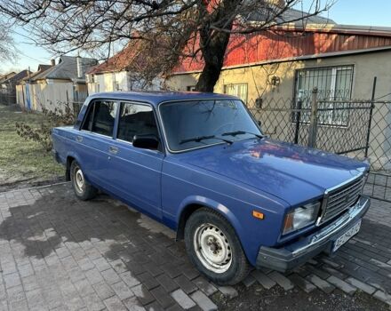 Синий ВАЗ 2107, объемом двигателя 1.5 л и пробегом 150 тыс. км за 1400 $, фото 1 на Automoto.ua