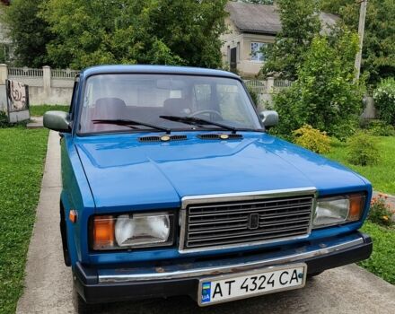 Синий ВАЗ 2107, объемом двигателя 1.5 л и пробегом 29 тыс. км за 850 $, фото 1 на Automoto.ua