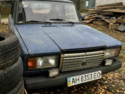 Синий ВАЗ 2107, объемом двигателя 0 л и пробегом 100 тыс. км за 300 $, фото 1 на Automoto.ua