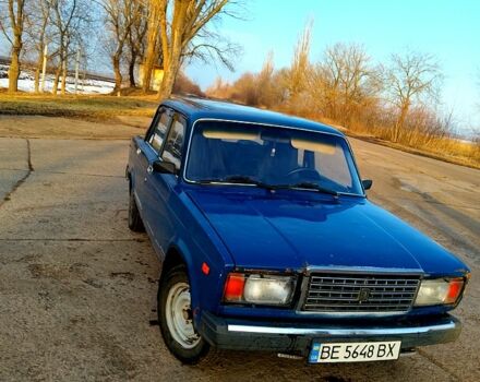 Синій ВАЗ 2107, об'ємом двигуна 1.6 л та пробігом 0 тис. км за 750 $, фото 1 на Automoto.ua