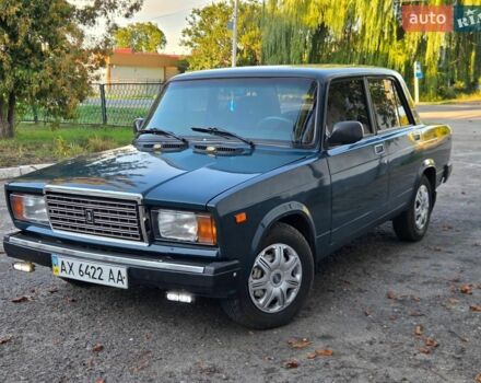 Синий ВАЗ 2107, объемом двигателя 1.45 л и пробегом 232 тыс. км за 1999 $, фото 1 на Automoto.ua