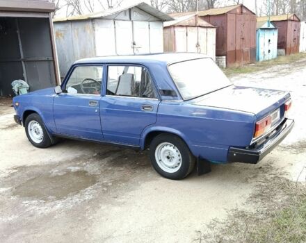 Синий ВАЗ 2107, объемом двигателя 1.5 л и пробегом 28 тыс. км за 3600 $, фото 1 на Automoto.ua
