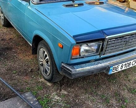 Синій ВАЗ 2107, об'ємом двигуна 1.5 л та пробігом 107 тис. км за 1200 $, фото 1 на Automoto.ua