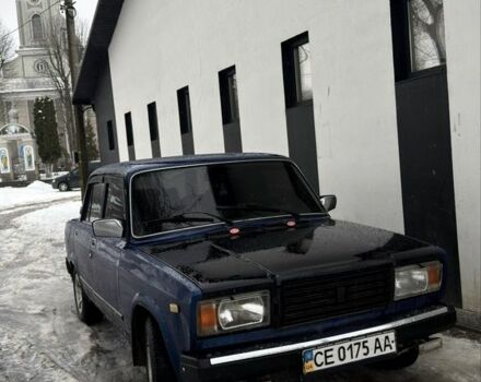 Синий ВАЗ 2107, объемом двигателя 1.5 л и пробегом 122 тыс. км за 1100 $, фото 1 на Automoto.ua