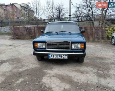 Синий ВАЗ 2107, объемом двигателя 1.45 л и пробегом 921 тыс. км за 1000 $, фото 1 на Automoto.ua