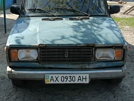 Синий ВАЗ 2107, объемом двигателя 1.5 л и пробегом 100 тыс. км за 707 $, фото 1 на Automoto.ua