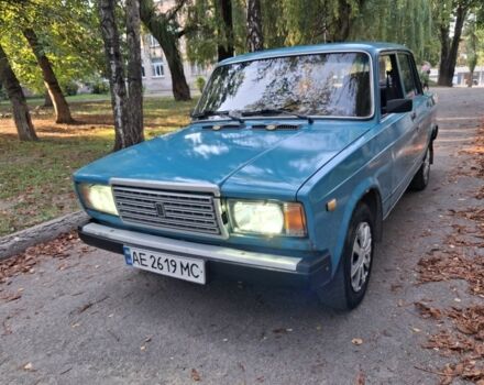 Синий ВАЗ 2107, объемом двигателя 1.5 л и пробегом 170 тыс. км за 948 $, фото 1 на Automoto.ua